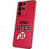 Utah Utes Text on Red Galaxy S21 Ultra 5G Skin