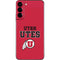 Utah Utes Text on Red Galaxy S22 Plus Skin