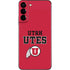 Utah Utes Text on Red Galaxy S22 Plus Skin