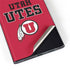 Utah Utes Text on Red Galaxy S22 Ultra Skin