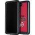 Utah Utes Text on Red Galaxy S23 Plus Waterproof Case