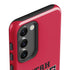 Utah Utes Text on Red Galaxy S23 Pro Case