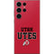 University of Utah Utes Text on Red Galaxy Skins