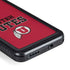 Utah Utes Text on Red Galaxy S23 Waterproof Case