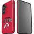 University of Utah Utes Text on Red Galaxy S24 Impact Case