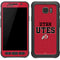 Utah Utes Text on Red Galaxy S7 Active Skin