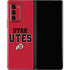Utah Utes Text on Red Galaxy Z Fold2 5G Skin