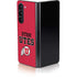 University of Utah Utes Text on Red Galaxy Z Fold5 5G Skin