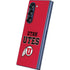University of Utah Utes Text on Red Galaxy Z Fold6 Skin