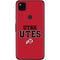 Utah Utes Text on Red Google Pixel 4a Skin