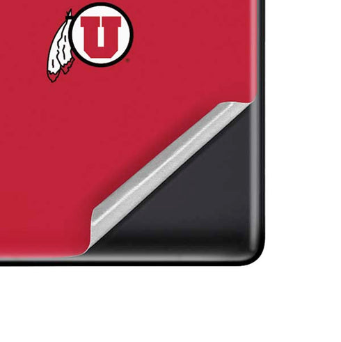 Utah Utes Text on Red Google Pixel 6 Skin