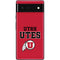 Utah Utes Text on Red Google Pixel 6 Skin