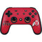 University of Utah Utes Text on Red Google Stadia Controller Skin