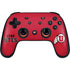 University of Utah Utes Text on Red Google Stadia Controller Skin