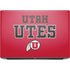 University of Utah Utes Text on Red HP ZBook Fury 16 G10 Skin