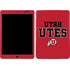 University of Utah Utes Text on Red iPad Skins
