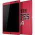 University of Utah Utes Text on Red iPad Skins