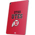 University of Utah Utes Text on Red Apple iPad Air Skin