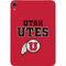 University of Utah Utes Text on Red Apple iPad Mini Skin