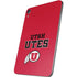 University of Utah Utes Text on Red Apple iPad Mini Skin