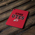 University of Utah Utes Text on Red Apple iPad Pro Skin
