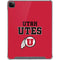University of Utah Utes Text on Red iPad Cases