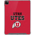 University of Utah Utes Text on Red iPad Cases