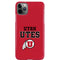 Utah Utes Text on Red iPhone 11 Pro Max Lite Case