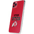Utah Utes Text on Red iPhone 11 Pro Max Skin