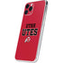 Utah Utes Text on Red iPhone 11 Pro Skin