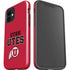 Utah Utes Text on Red iPhone 12 Impact Case