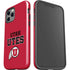 Utah Utes Text on Red iPhone 12 Pro Max Impact Case