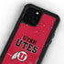 Utah Utes Text on Red iPhone 12 Pro Waterproof Case