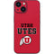 Utah Utes Text on Red iPhone 13 Mini Skin