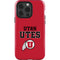 Utah Utes Text on Red iPhone 13 Pro Impact Case