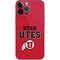 Utah Utes Text on Red iPhone 13 Pro Max Skin