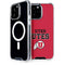 Utah Utes Text on Red iPhone 14 Pro Max MagSafe Case