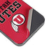 Utah Utes Text on Red iPhone 14 Pro Skin