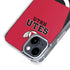 University of Utah Utes Text on Red iPhone 15 Plus MagSafe Case