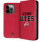 University of Utah Utes Text on Red iPhone 15 Pro Folio Case