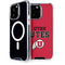 University of Utah Utes Text on Red iPhone 15 Pro Max MagSafe Case
