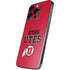 University of Utah Utes Text on Red iPhone 15 Pro Skin