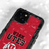 University of Utah Utes Text on Red iPhone 15 Waterproof Case
