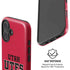 University of Utah Utes Text on Red iPhone 16 Plus Magsafe Impact Case
