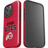 University of Utah Utes Text on Red iPhone 16 Pro Impact Case