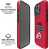 University of Utah Utes Text on Red iPhone 16 Pro Magsafe Impact Case