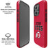 University of Utah Utes Text on Red iPhone 16 Pro Max Magsafe Impact Case