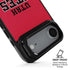 University of Utah Utes Text on Red iPhone 17 Air Kickstand Case