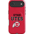 University of Utah Utes Text on Red iPhone 17 Air Magsafe Impact Case