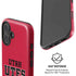 University of Utah Utes Text on Red iPhone 17 Magsafe Impact Case